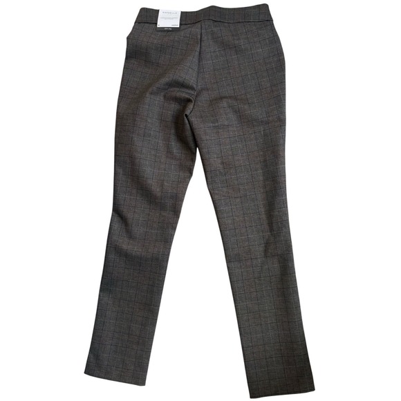 RAFAELLA Women's Size 6 Slim‎ Leg Fit Stretch Waistband Pull On Pants Plaid - Picture 2 of 5